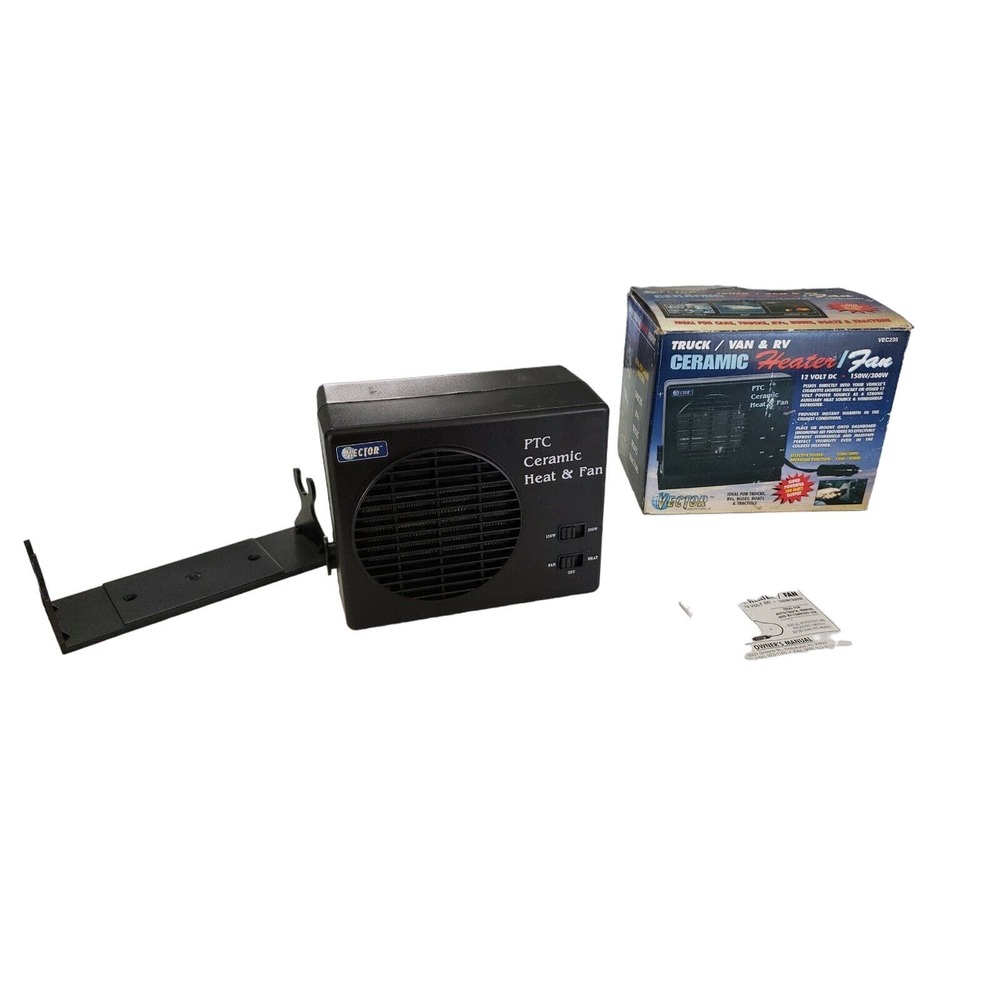 Vector Ptc Ceramic Heat & Fan Truck Van Rv